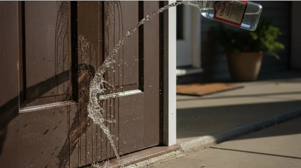 Azijn bij de voordeur gieten: waarom mensen het aanraden en waarvoor het goed is